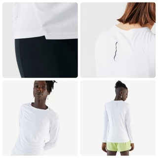 🇫🇷ถูกที่สุด เสื้อวิ่งแขนยาว เสื้อกันUV เสื้อเดินป่า Kiprun รุ่นSUN PROTECT ผู้หญิง🇫🇷