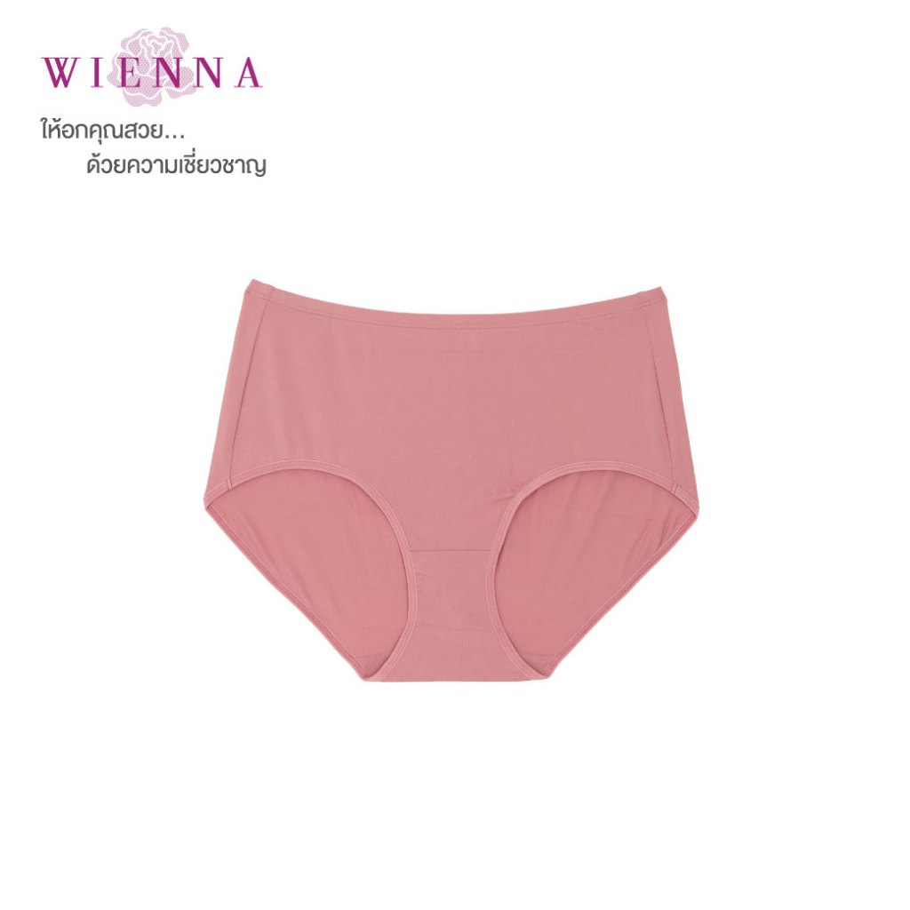 WIENNA Panties DU84022 กางเกงชั้นในเต็มตัว ดีไซน์อุ้มก้น  สีดำ สีเนื้อ สีม่วง สีฟ้า สีชมพูแดง