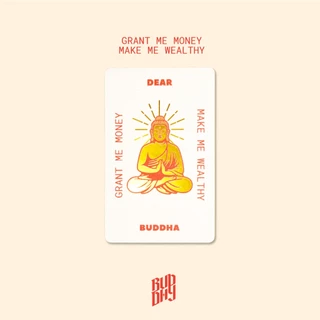 สติ๊กเกอร์แก้อาการ DEAR BUDDHA by Bhuddy