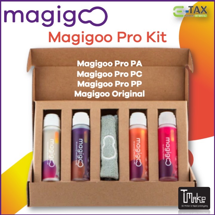 Magigoo Pro Kit – ชุดกาวทาฐานพิมพ์ 3D สำหรับงาน Engineering Filament