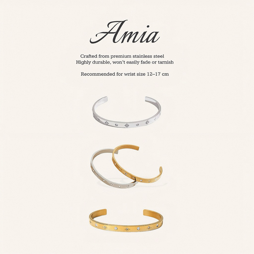 gigaglam amia bracelet | กำไลข้อมือไม่ลอกไม่ดำ