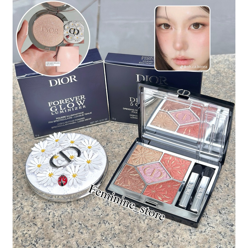 ✨ป้ายญี่ปุ่น/พร้อมถุงโบว์✨ DIOR NEW COLLECTION 2026 Eyeshadow / hightlight