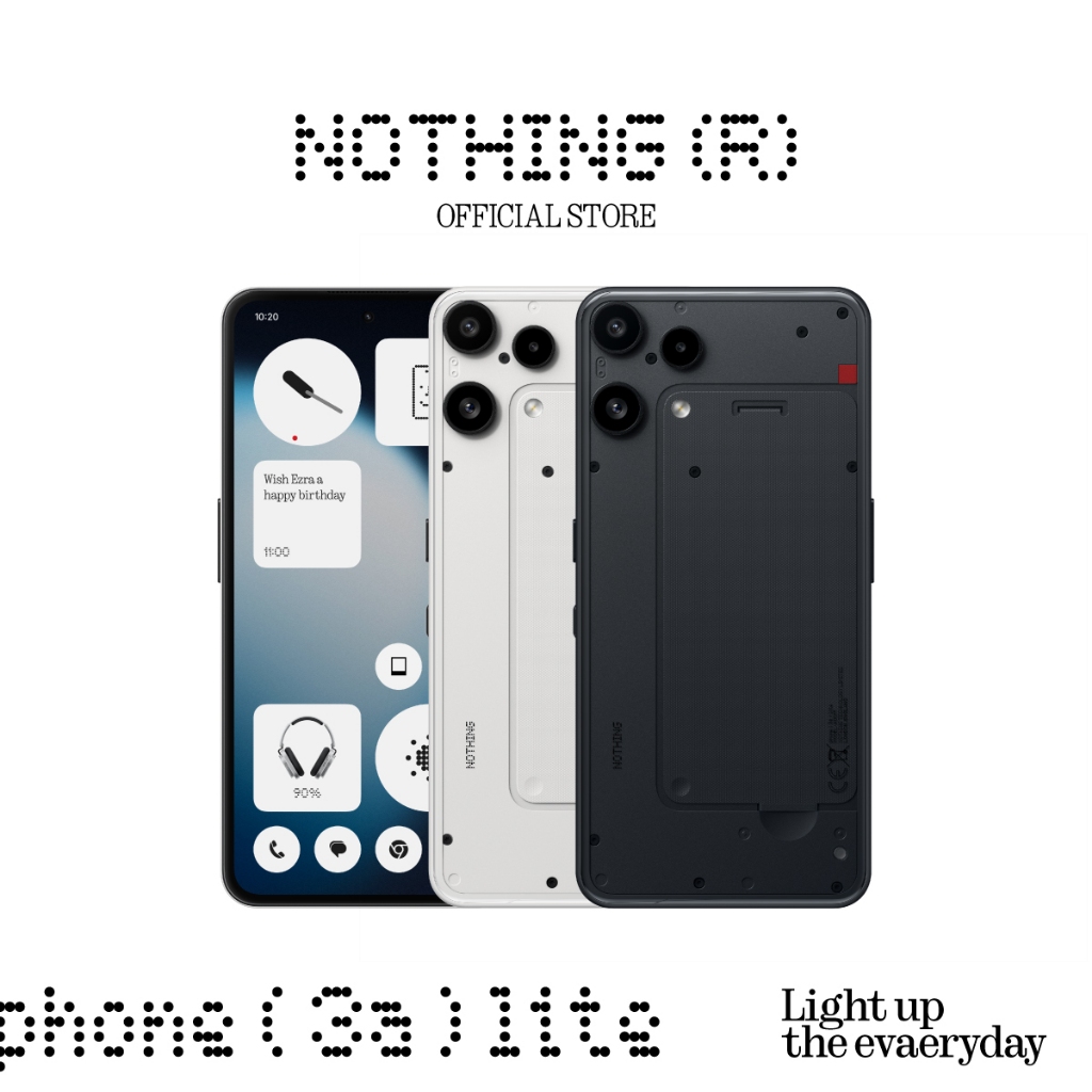 Nothing Phone (3a) Lite 8+128, 8+256GB โทรศัพท์มือถือ Smartphone
