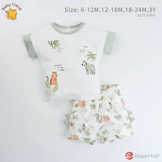 Elegant Kids ชุดลูกชาย 6 เดือน-3 ขวบ Safari Bamboo Collection #2 | Babytrend