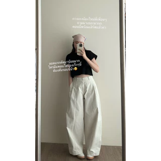 FADTHINGS : Calamari cotton barrel pants 🐙🗯️