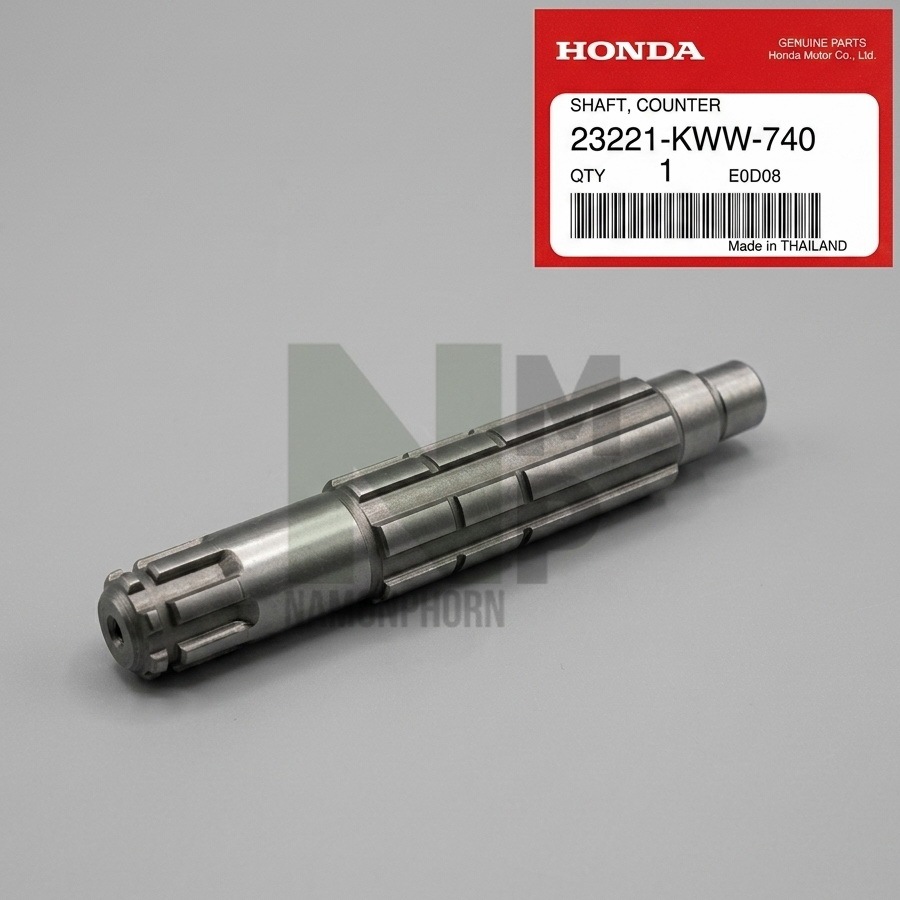 แกนสเตอร์หน้า แกนราวสเตอร์หน้า WAVE110I DREAM110I CZI แท้ HONDA COUNTER SHAFT  70