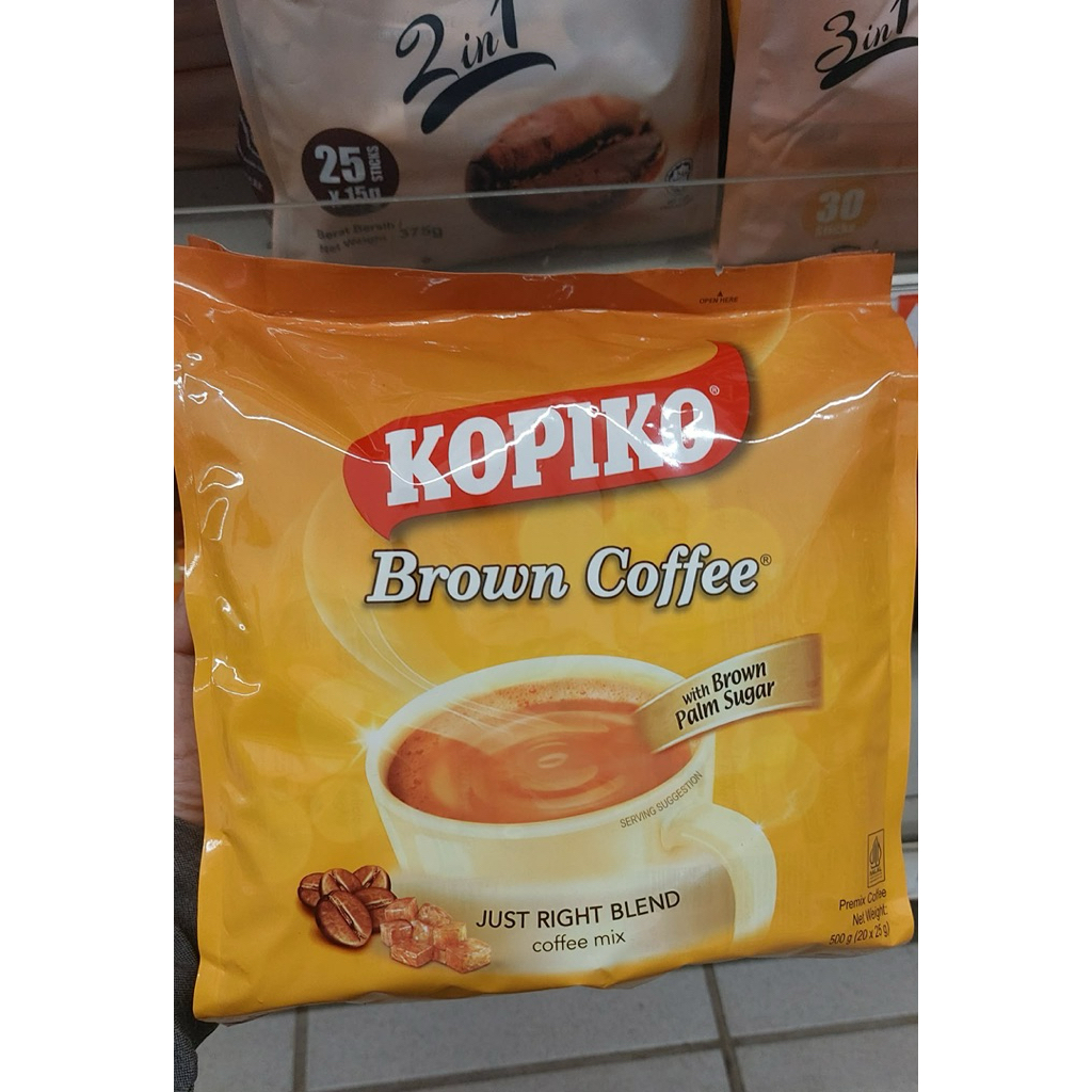 กาแฟ kopiko browm coffe มี20ซอง มีฮาลาล