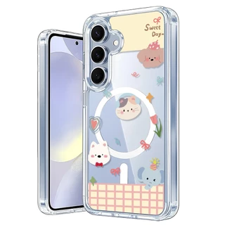 เคสแม่เหล็ก เคส For Samsung A37 A57 A17 5G S24 FE S25 Ultra S26 A07 4G A06 A56 5G A16 A26 A36 A55 A15 A35 A54 เคสทรศัพท์
