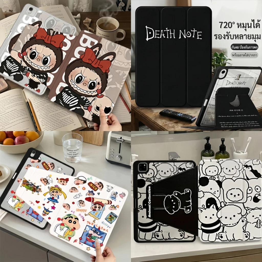 เคสสำหรับ ไอแพด ปรับองศาได้360 องศา For gen11/10 Pro11 2018/2020 Air4/5 Air6/7 M3 10.2 Gen9/8 Air11
