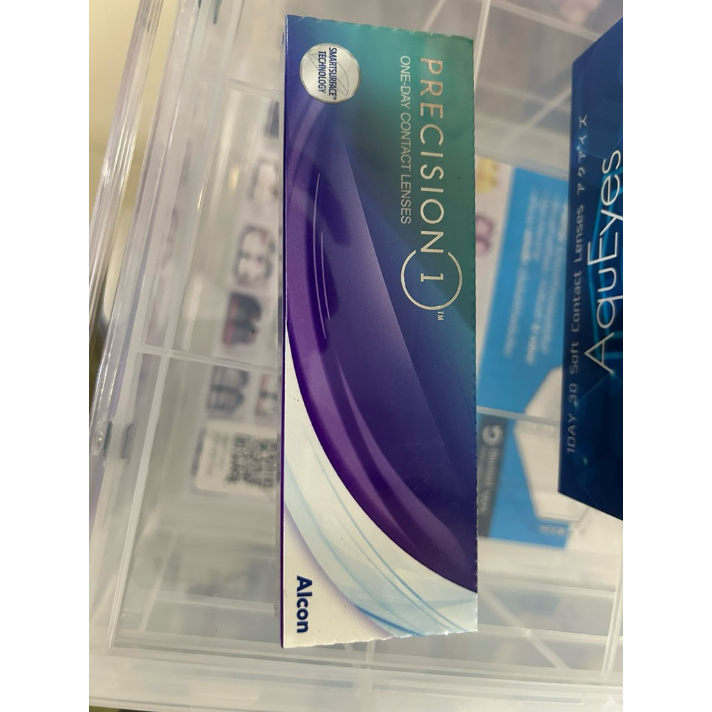 คอนแทคเลนส์ใสรายวันรุ่น Alcon PRECISION1. (ยาว-2.75)บรรจุ30ชิ้น