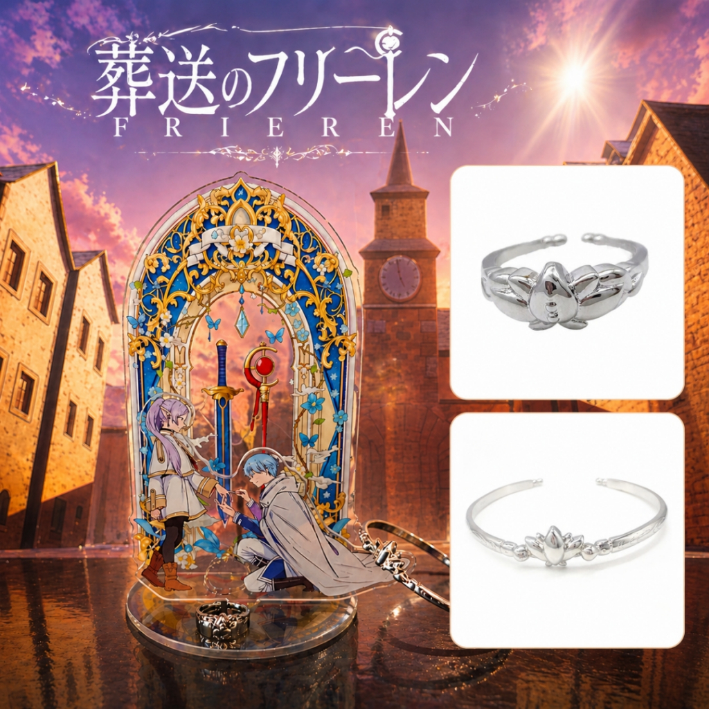 แหวนสวมบทบาท/สร้อยข้อมือ/สแตนดี้ Frieren: Beyond Journey's End  เครื่องประดับ สําหรับทุกเพศ สามารถปรับได้
