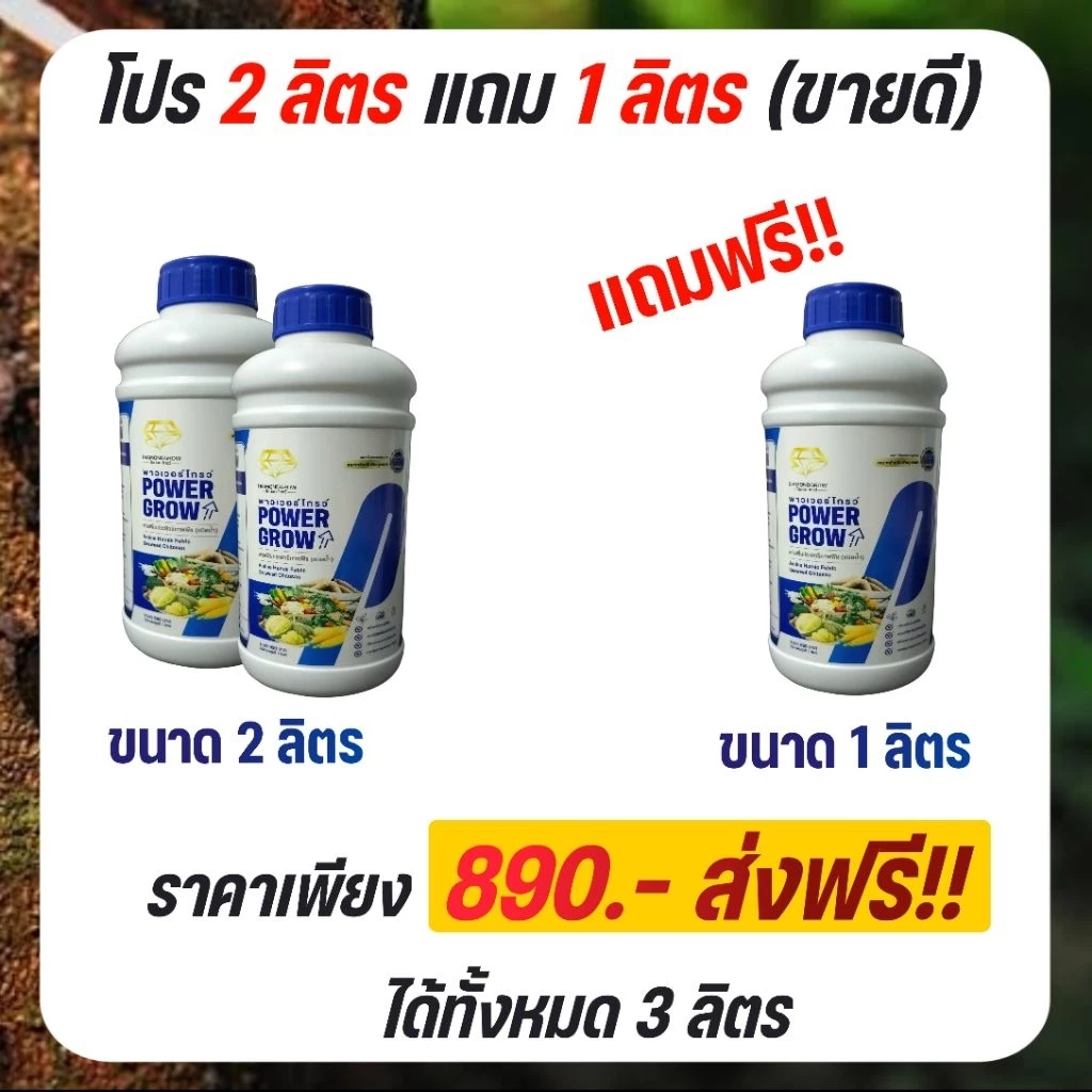 พาวเวอร์โกรว์#2แถม1ขวด