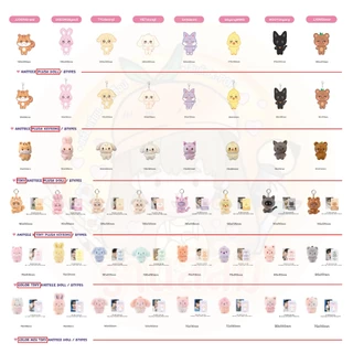[พร้อมส่ง] ATEEZ X ANITEEZ IN COLOR MD 🎨 ตุ๊กตา COLOR MIX TINY ANITEEZ DOLL/PLUSH KEYRING/STRESS BALL/CUSHION