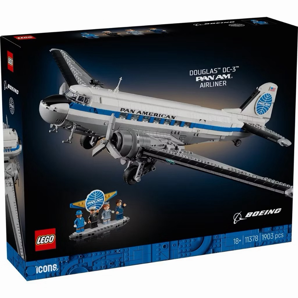 LEGO® Icons 11378 Douglas™ DC-3™ PAN AM® Airliner ของเเท้ พร้อมส่ง