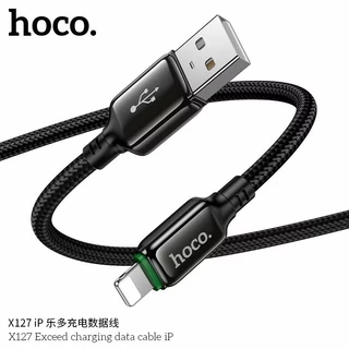 HOCO X127 สายชาร์จเร็ว สายกันหัก ไม่พันกัน TC-TC 60W / PD 27W / Type-C 36W / iOS 12W ยาว 1 เมตร