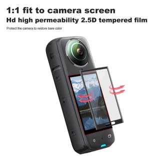เซ็ตกระเป๋า+ฟิล์มกระจก+ฝาครอบเลนส์ สำหรับ Insta 360 X5 เท่านั้น
