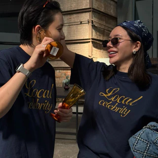 Marvenapparel - Local celebrity (Unisex) เสื้อยืดสกรีนลายทรง Baby crop / Oversized