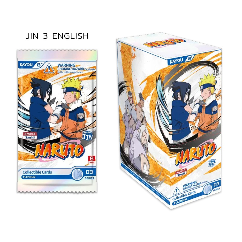 [แท้💯%พร้อมจัดส่ง ]Naruto JIN 3 US การ์ดนารูโตะ English Version พร้อมใบโปรโม