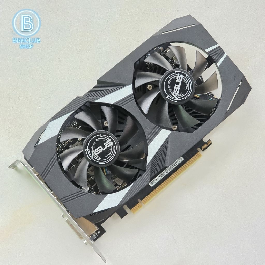 การ์ดจอ Asus GTX 1650 Dual OC 4G ไม่ต่อไฟ เหมาะสาย itx สินค้ามือสอง
