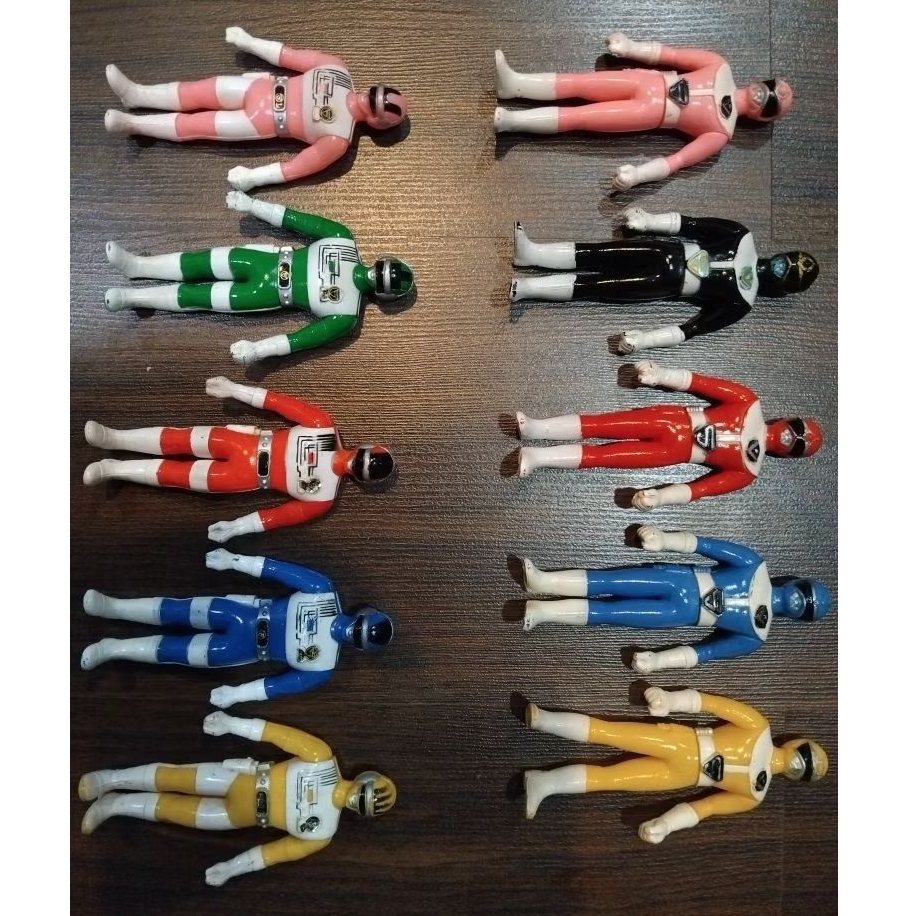 353  POPY Sofubi Goggle V / Bioman FULL SET