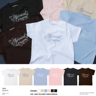 (ส่งด่วน) Mermaid Dreams ผ้าหนานุ่มใส่สบายเสื้อใส่ง่าย ใส่ได้ในทุกๆวัน By Anything studio