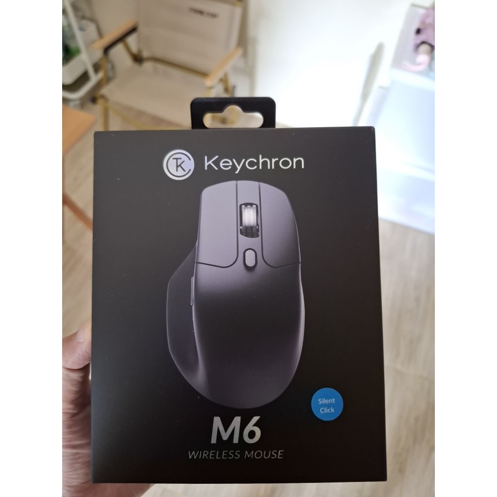 เมาส์ไร้สาย Keychron M6 น้ำหนักเบา เสียงเงียบ ใช้งานได้นาน