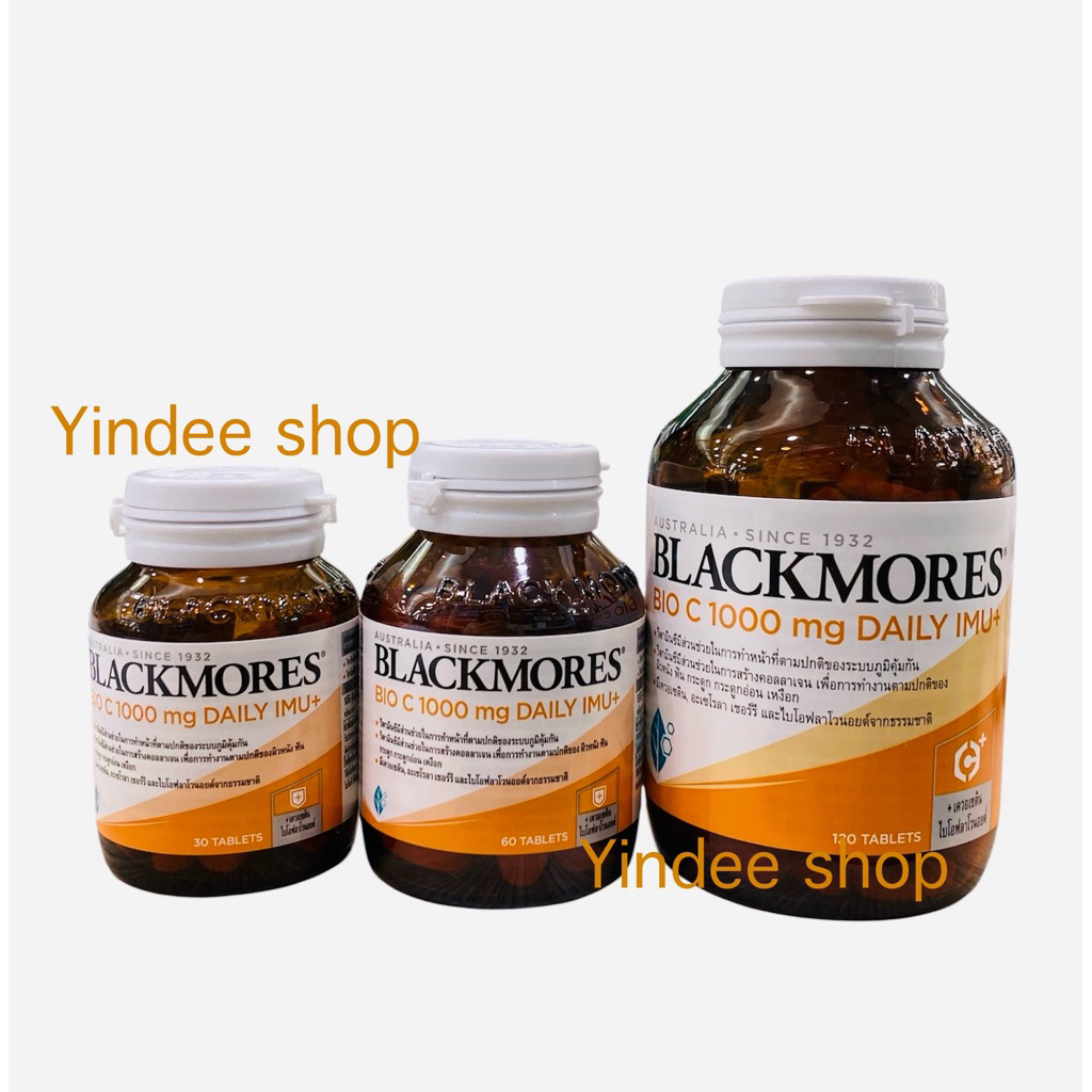 Blackmores Bio-C 1000 mg Daily Imu + วิตามินซีมีส่วนช่วยในการทำหน้าที่ตามปกติของระบบภูมิคุ้มกัน ,การ