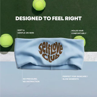 Self-Love Club Accessory – Headband | ที่คาดผมเนื้อนุ่ม สำหรับทุกช่วงเวลาของการดูแลตัวเอง