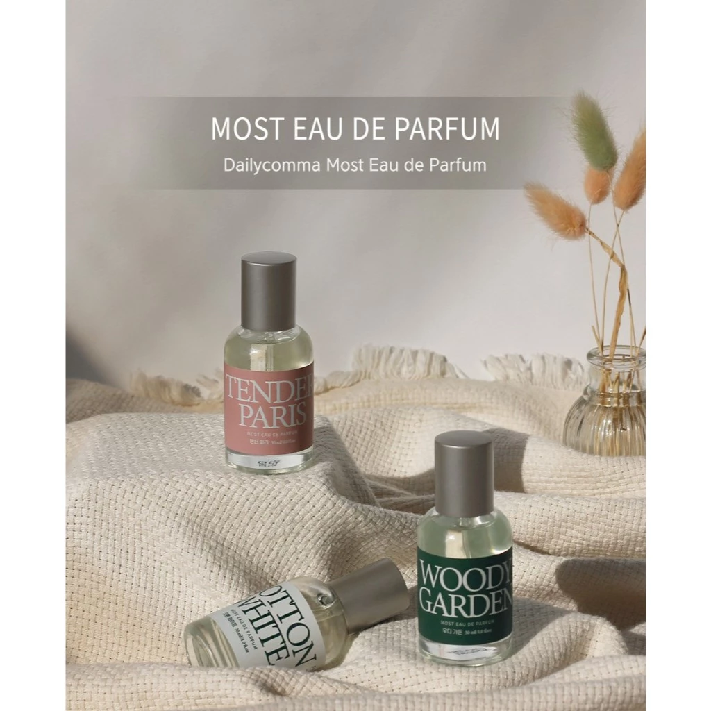 DAILY COMMA Most Eau de Parfum (EDP) น้ำหอม ขนาด 30ml Made in Korea