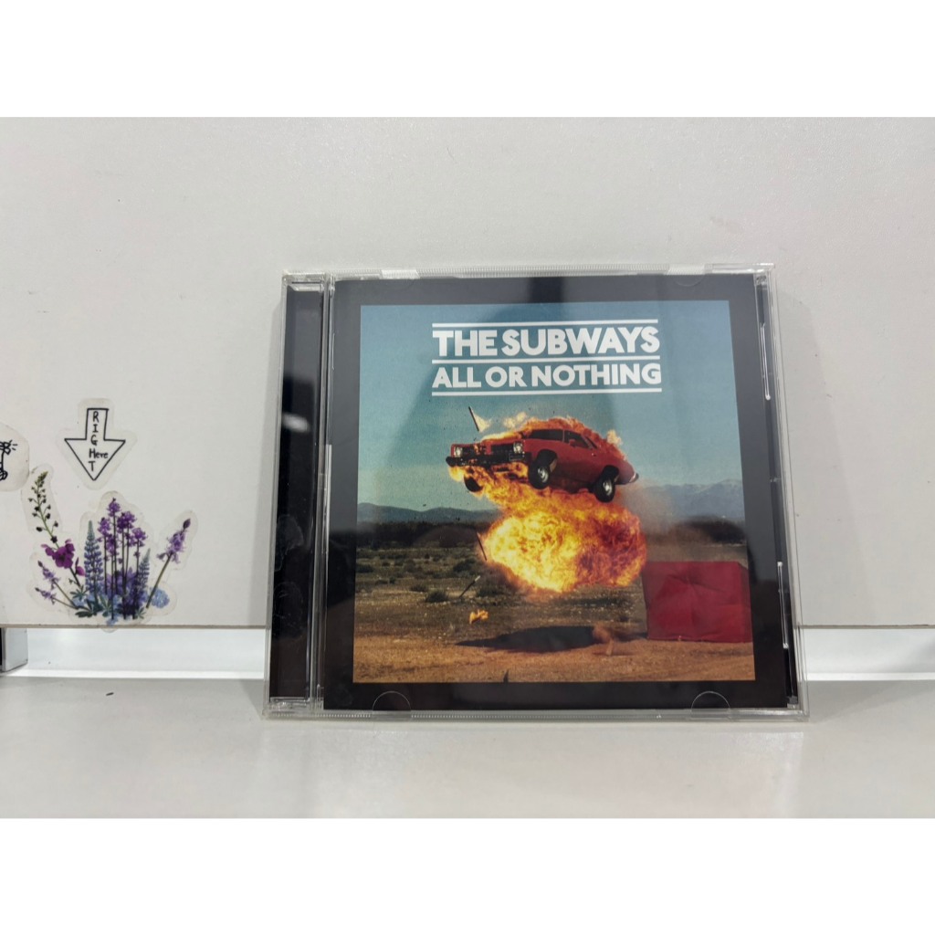 1 CD MUSIC  ซีดีเพลงสากล     THE SUBWAYS ALL OR NOTHING    (C7E14)