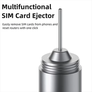 เข็มจิ้มซิม 2In1/3In1 ejector pin โลหะผสม ถาดซิมการ์ด ทำความสะอาดมือถือ อเนกประสงค์ ขนแปรงนุ่ม พวงกุญแจพกพา