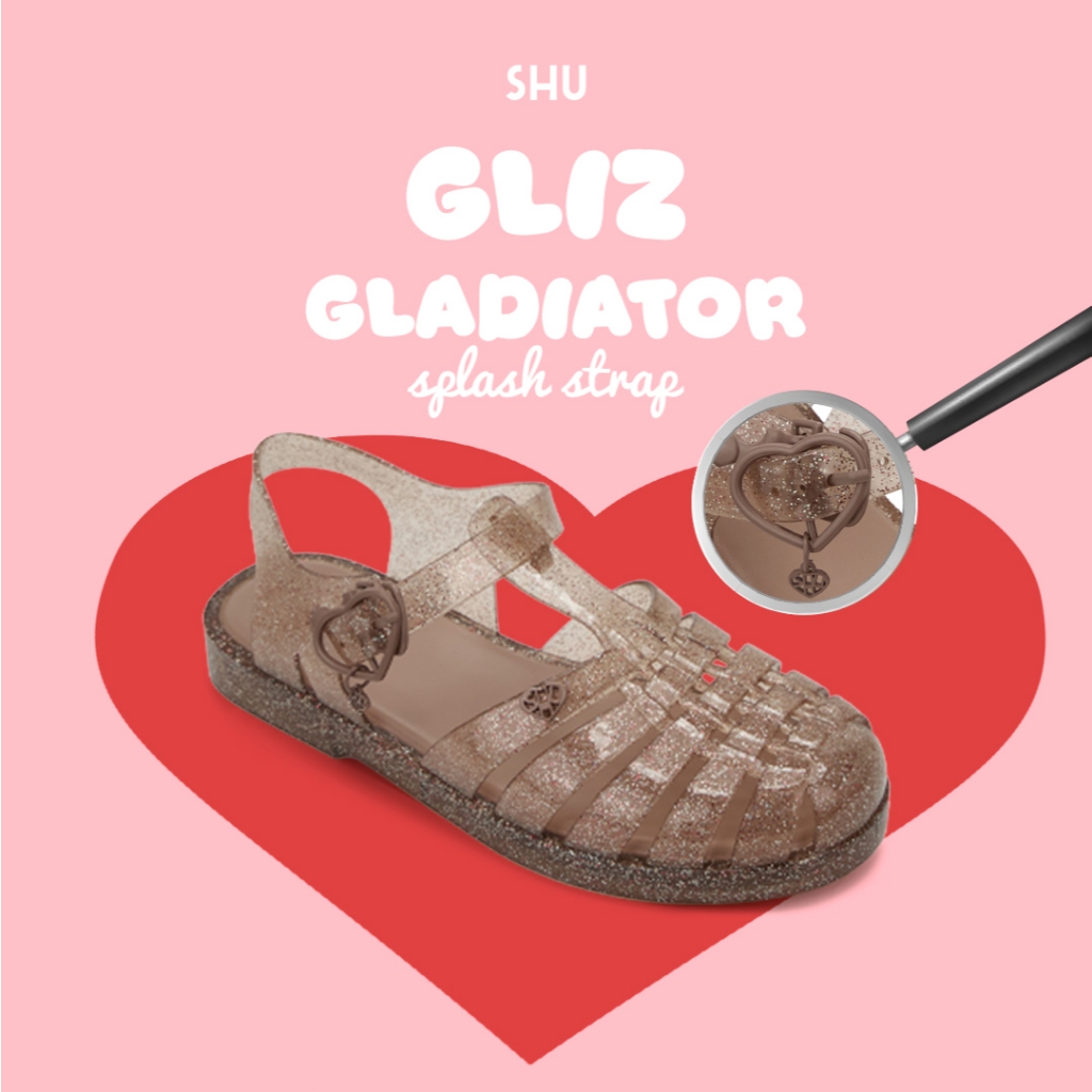 SHU SPLASH GLIZ GLADIATOR STRAP รองเท้า