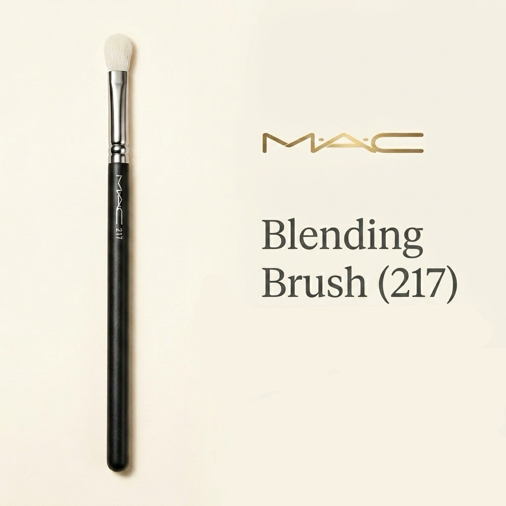 🧕🏻M.A.C แท้/พร้อมส่ง แปรงแต่งหน้า MAC 217 Blending brush (Japan)