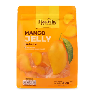 ทองอำไพ เยลลี่มะม่วง (รูปมะม่วง) 300 กรัม THONG AMPAI MANGO JELLY (MANGO) 300G