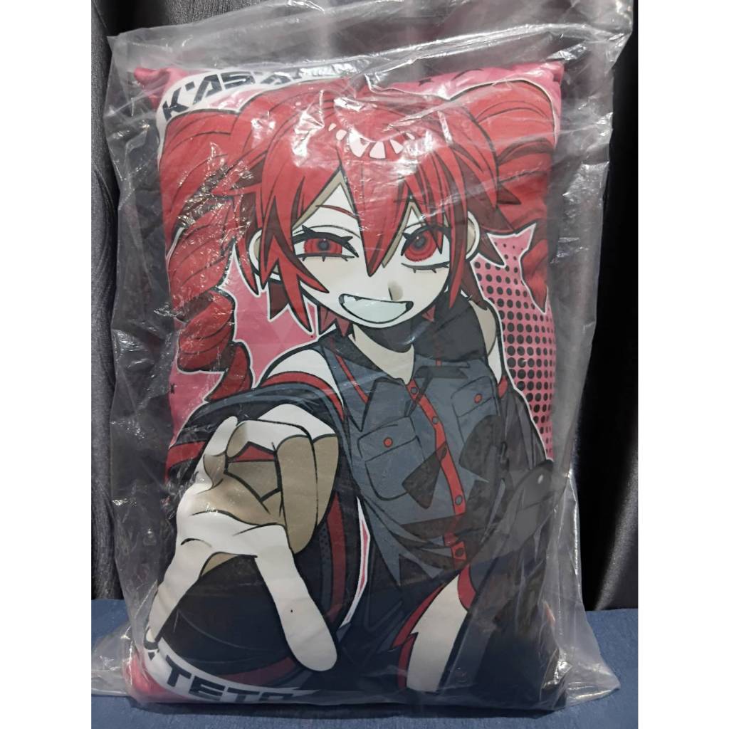 หมอนอนิเมะ Kasane Teto Original Visual Art Cushion Plush B TAITO  gachakawa ขนาด 13 x 19 นิ้ว