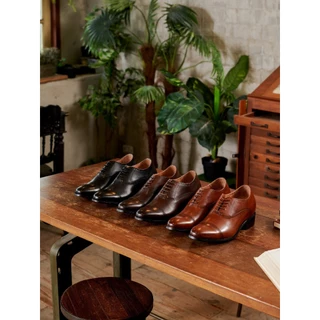 PAUL & SIRENA รองเท้าหนังแท้ เสริมส้น 3 นิ้ว รุ่น ETHAN สีน้ำตาลเข้ม | รองเท้าหนังผู้ชาย