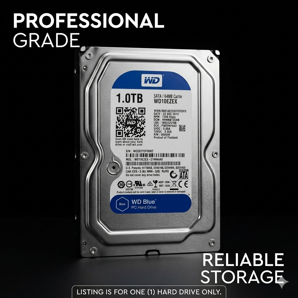 HDD WD 1 TB [WDC WD10EZEX-60WN4A1]