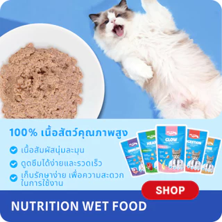 (ยกโหล 12 ซอง) MR.VET อาหารแมวเปียก ขนาด 70 กรัม สำหรับแมวทุกวัย สูตรบำรุงเฉพาะ โปรตีนสูง
