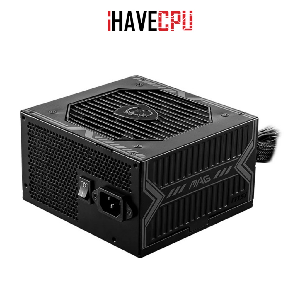 อุปกรณ์จ่ายไฟ (psu) iHAVECPU MSI MAG A650BN 650W (80+BRONZE)