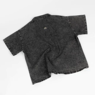 URTHE - เสื้อเชิ้ต เสื้อยีนส์ Oversize รุ่น COVERT SHIRT