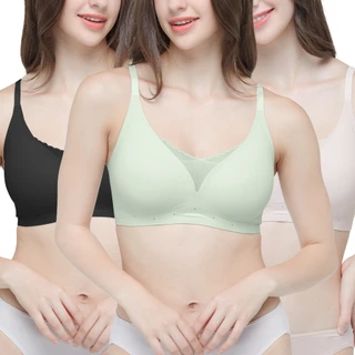 Wacoal Smart Size บราไร้โครง ฟองน้ำบาง 10 มิล (เซท 3 ชิ้น) รุ่น WB5Y03/WB5303