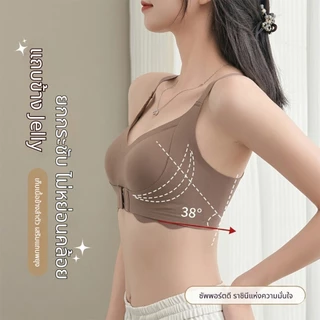 【Wind Rose】บราตะขอหน้า สำหรับหน้าอกเล็ก ดึงรวมให้ดูใหญ่ขึ้น 3D นุ่มสัมผัส เก็บเนื้อข้าง จัดส่งจากไทย -076#