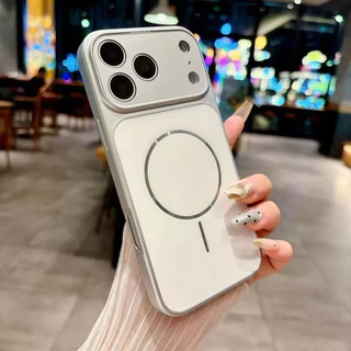 เคสชาร์จได้ พร้อมป้องกันเลนส์กล้อง ใส่แล้วเหมือนไอโฟน17 เคสแข็ง for iphone 11 12 17air 13 12 14 16 pro max 15 promax