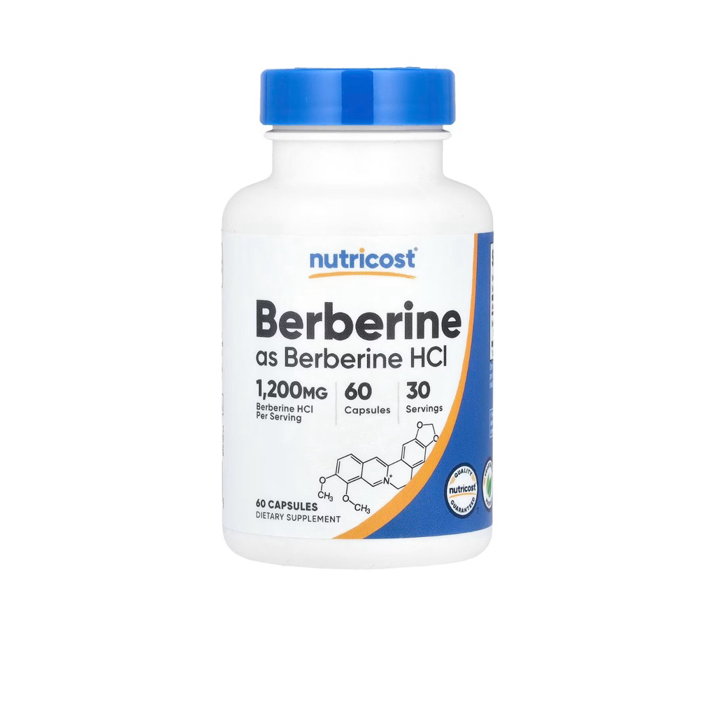 Nutricost, Berberine, 600 mg, 60 Capsules