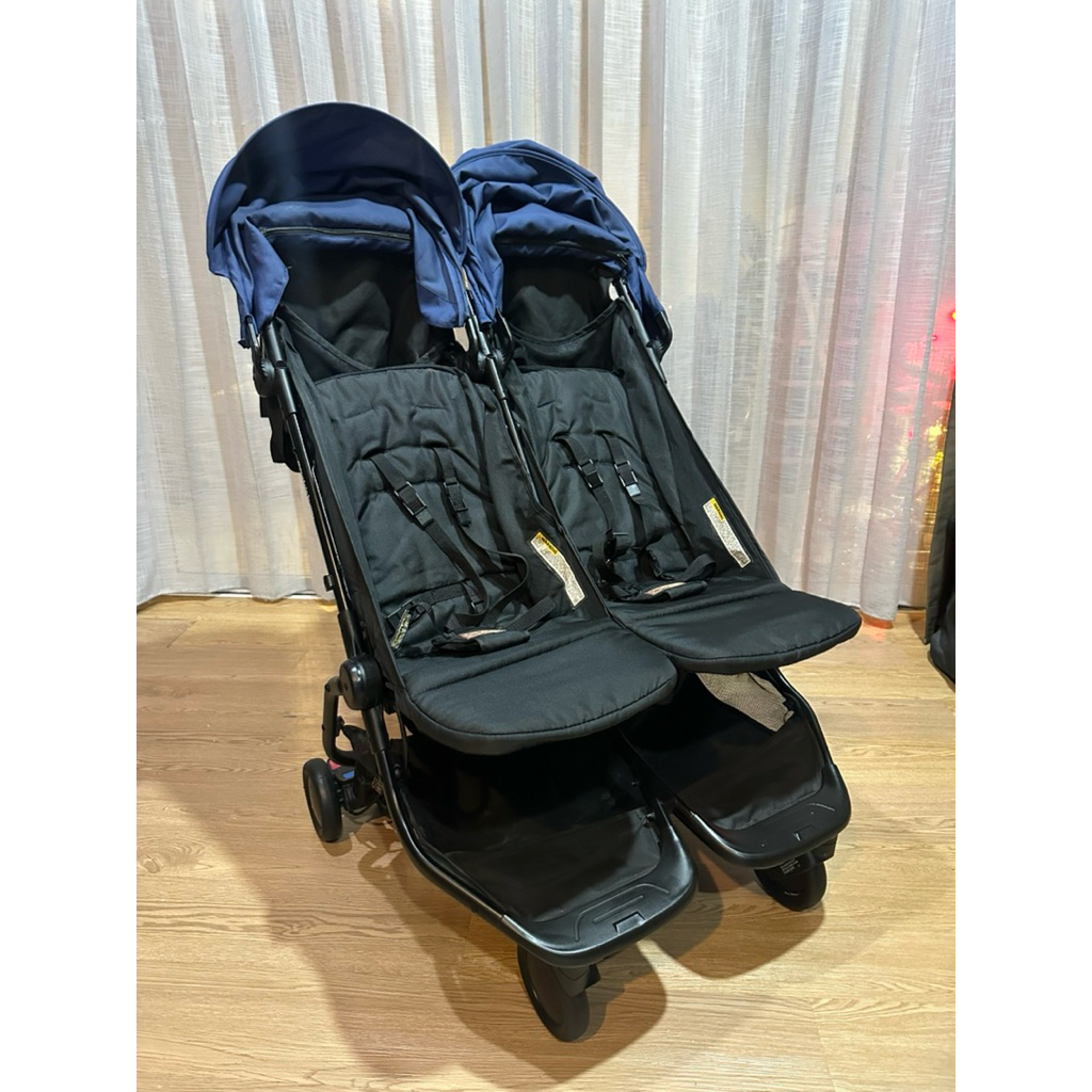 รถเข็นเด็กแฝด Mountain Buggy - Nano Duo Stroller รถเข็นพี่น้อง 2 ที่นั่ง พับเล็กขึ้นเครื่อง ✈️