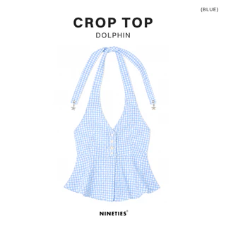 Nineties Design : Summer เสื้อกล้าม ผูกคอ สุดน่ารักก รุ่น Dolphin