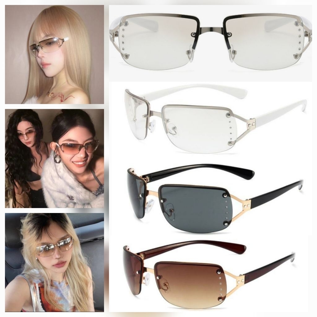แว่นกันแดดแฟชั่นเกาหลี Unisex แว่นผู้ชายผู้หญิง รุ่น AstraLux พรีเมียม เลนส์กันแดด UV400 ดูแพง งานหรู ใส่ขับรถ ใส่เที่ยว