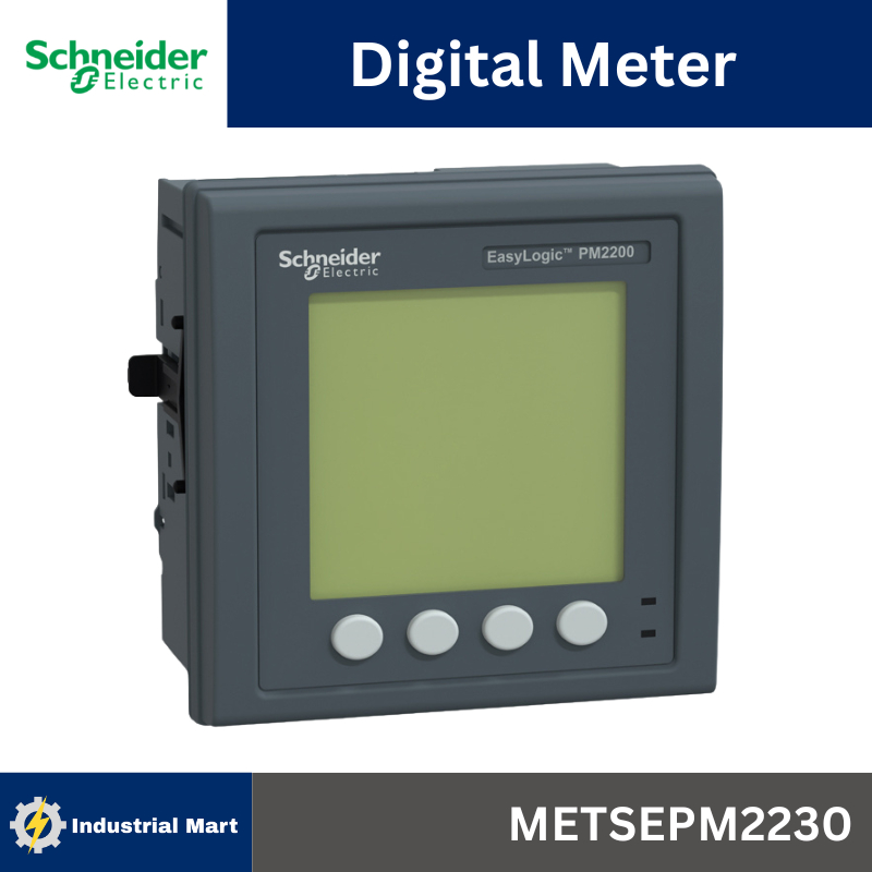 Schneider Electric METSEPM2230 Digital Power Meters - PM2230, Class 0.5S, LCD, THD31th, RS-485