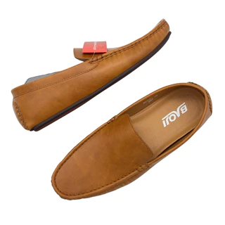 BAOJI บาโอจิ BK5071 รองเท้าโลฟเฟอร์ หนังนุ่ม เบอร์ 40-45 หนังนุ่ม หล่อเท่