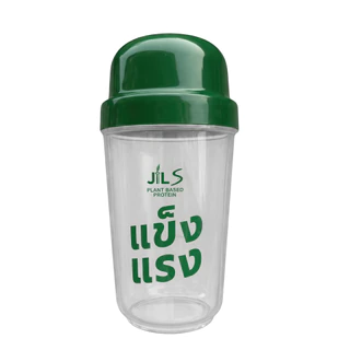 [แบบใหม่] Dr.JiLL แก้วเชค 1 ใบ ขนาด 400 ML . พร้อมฝา ขนาดพอดีมือ พกพาง่าย ฝาปิดแน่น